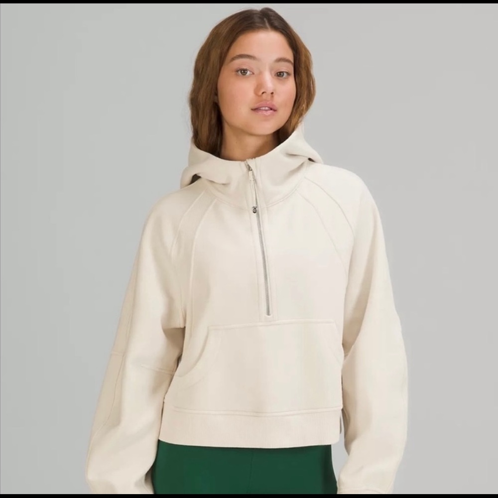 Scuba Oversized Half-Zip Hoodie